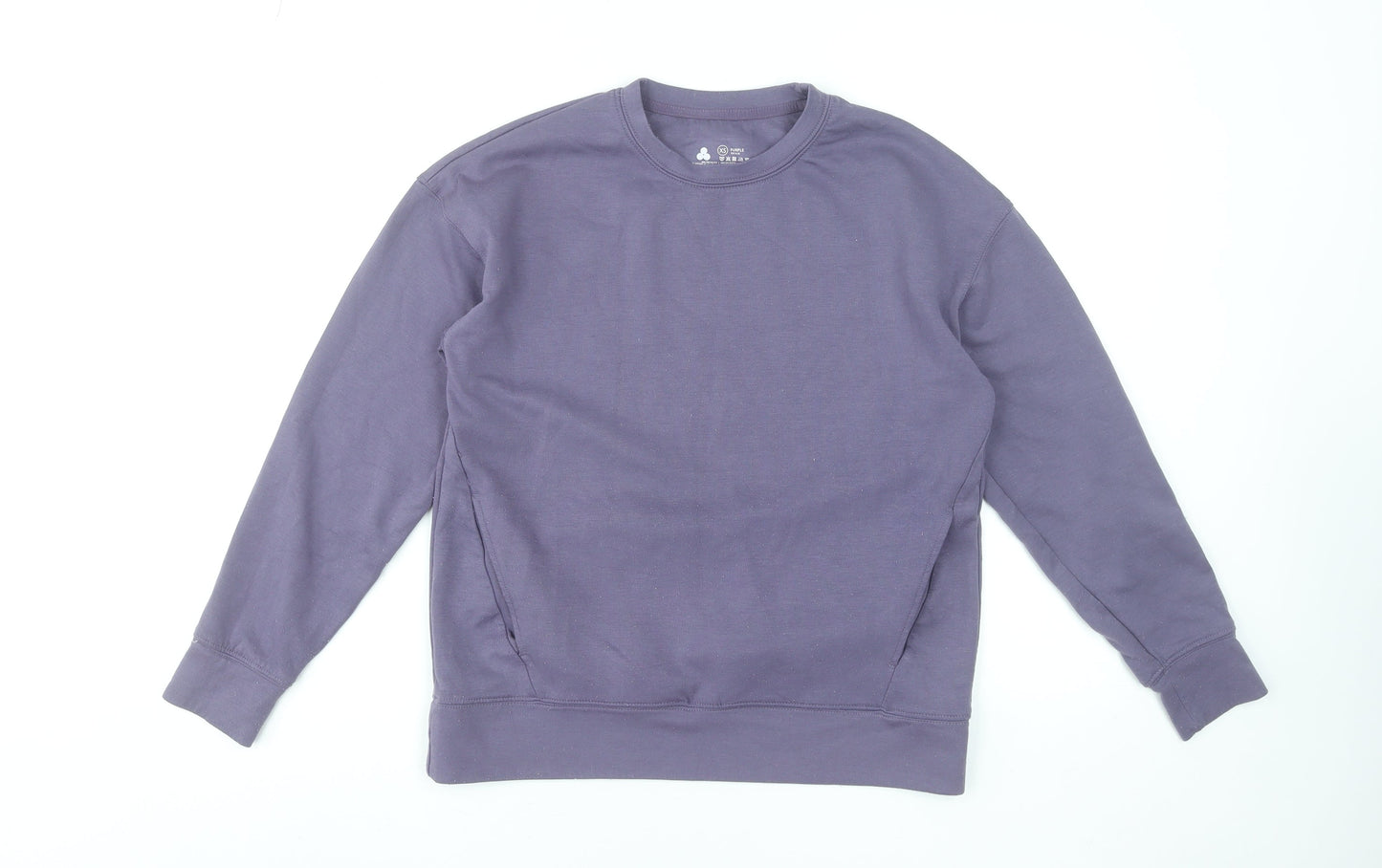 Womens UK Size XS Dunnes Stores Purple Pullover Sweatshirt