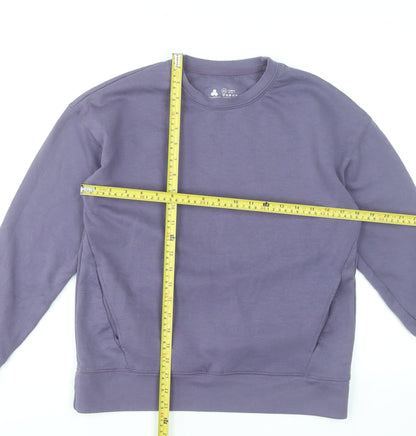 Womens UK Size XS Dunnes Stores Purple Pullover Sweatshirt