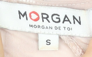 Womens UK Size S Morgan Beige Tunic Blouse