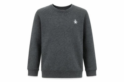 Original Penguin by Munsingwear Boys Grey Crew Neck Pullover Sweatshirt 9-10 Years
