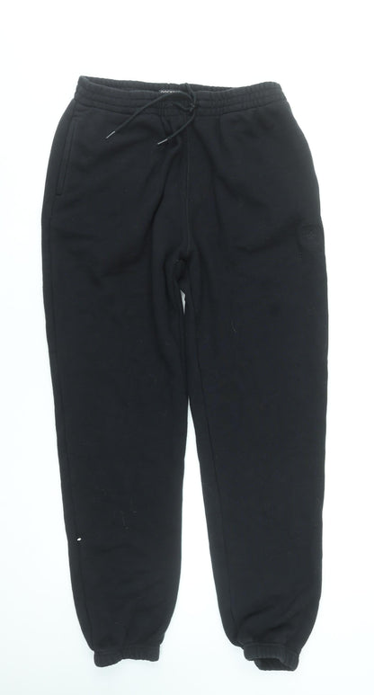 Dockers Men's Black Regular Fit Sweatpants Fleece Joggers Size M