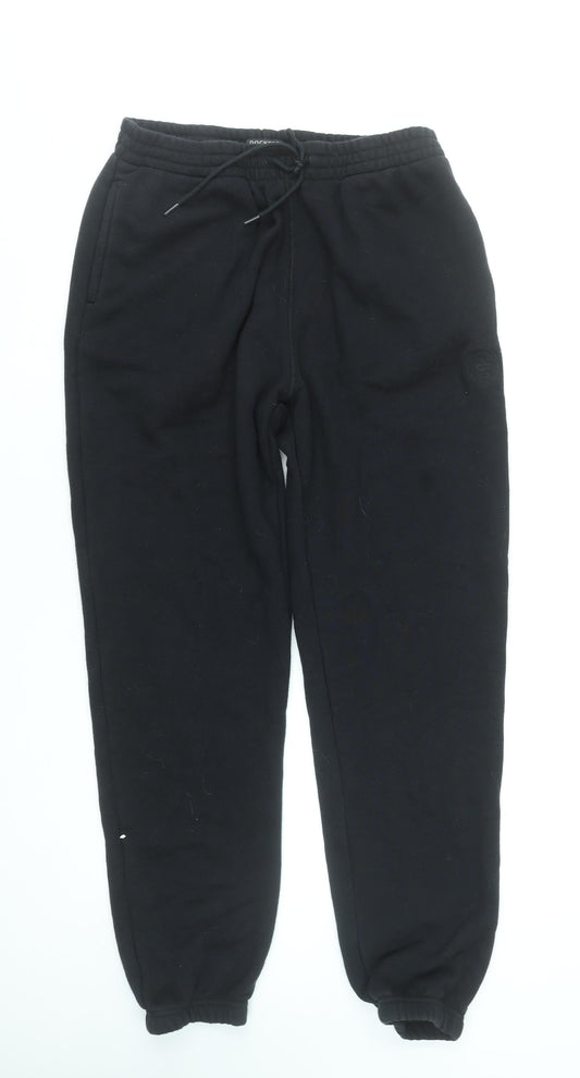Dockers Men's Black Regular Fit Sweatpants Fleece Joggers Size M