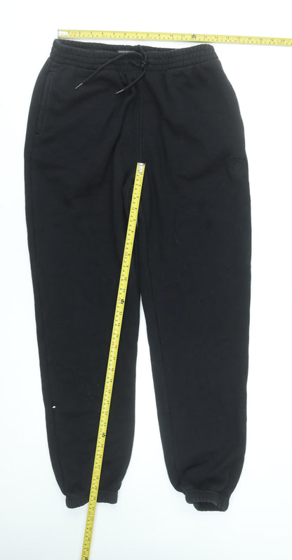 Dockers Men's Black Regular Fit Sweatpants Fleece Joggers Size M