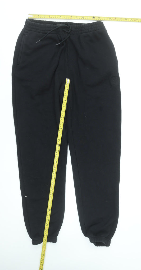 Dockers Men's Black Regular Fit Sweatpants Fleece Joggers Size M
