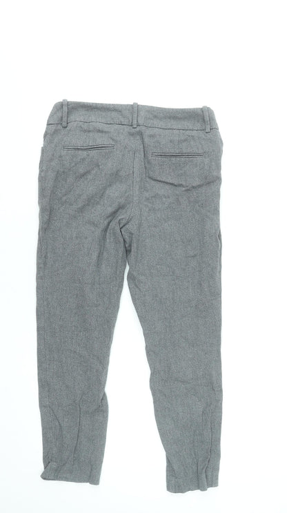 Womens UK Size 4 A New Day Slim Fit Chino Grey Trousers