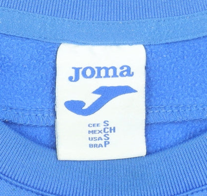 Mens UK Size S Joma Blue Pullover Sweatshirt