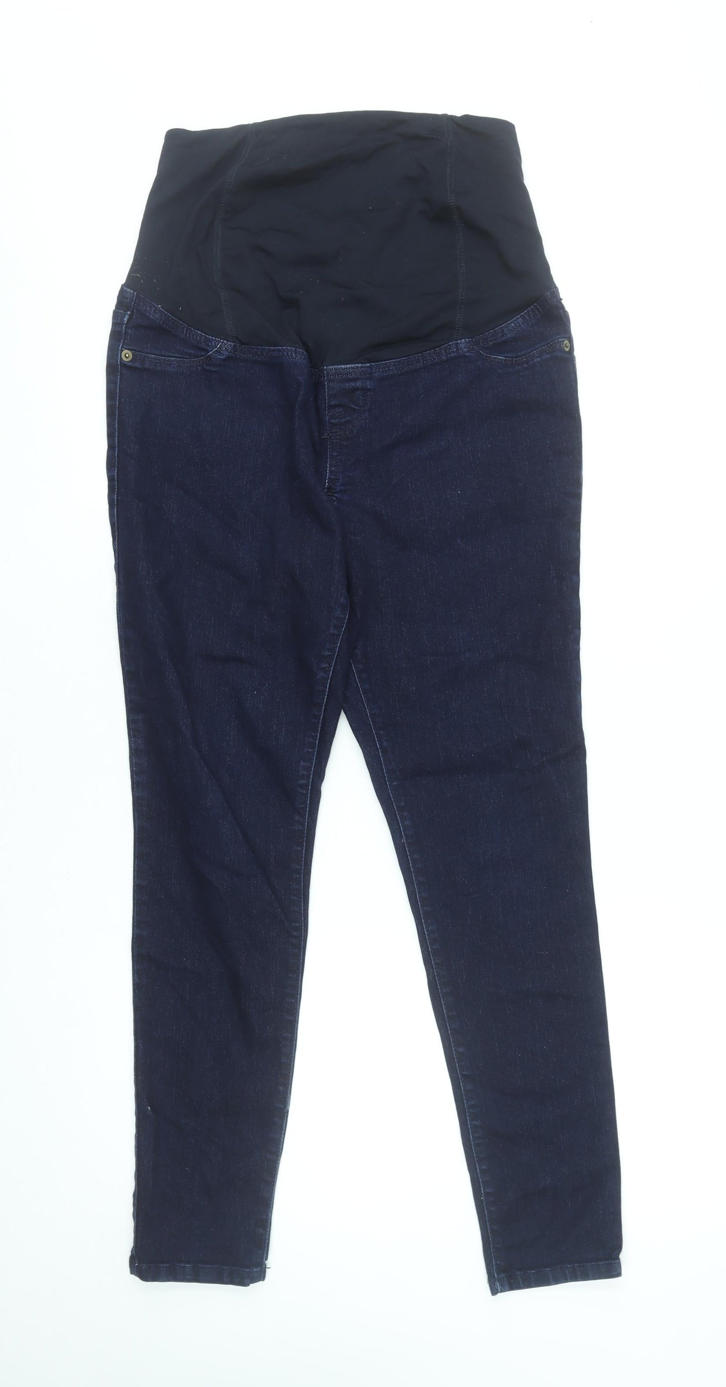 Womens UK Size 6 Isabel Maternity by Ingrid & Isabel Slim Fit Jegging Blue Jeans