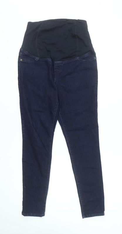 Womens UK Size 6 Isabel Maternity by Ingrid & Isabel Slim Fit Jegging Blue Jeans