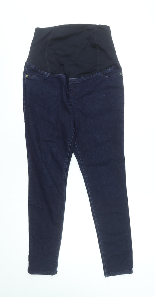 Womens UK Size 6 Isabel Maternity by Ingrid & Isabel Slim Fit Jegging Blue Jeans
