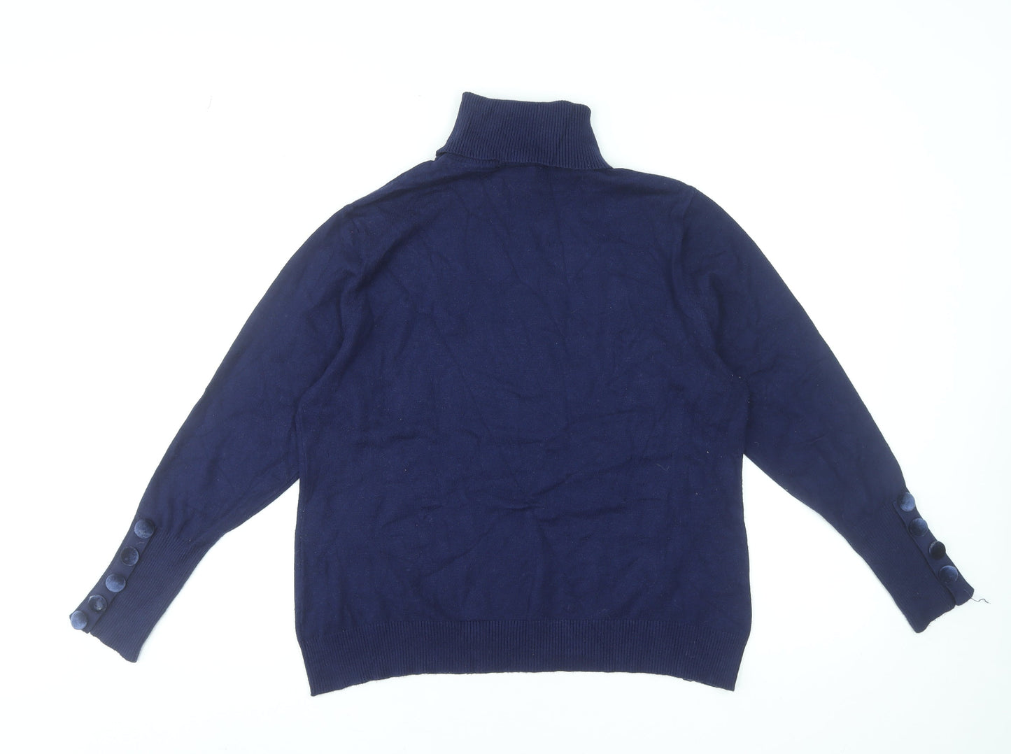 Womens UK Size 2XL Savida Blue Pullover Jumper