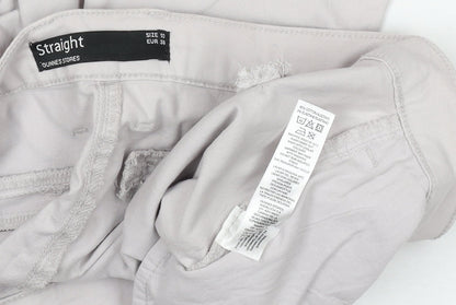 Dunnes Stores Women’s Beige Straight Chino Trousers Size 10