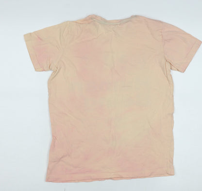 Girls UK Size 13-14 Years Zudio Beige Basic T-Shirt