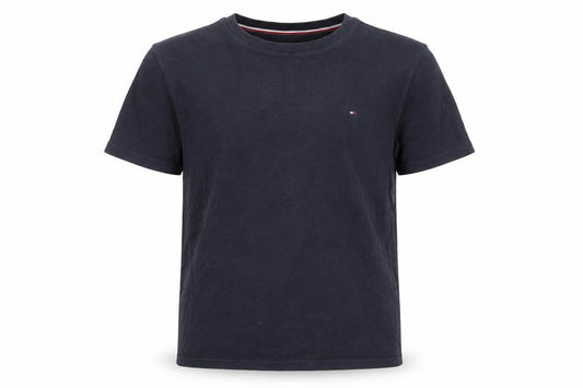 Boys UK Size 146 Tommy Hilfiger Blue Basic T-Shirt