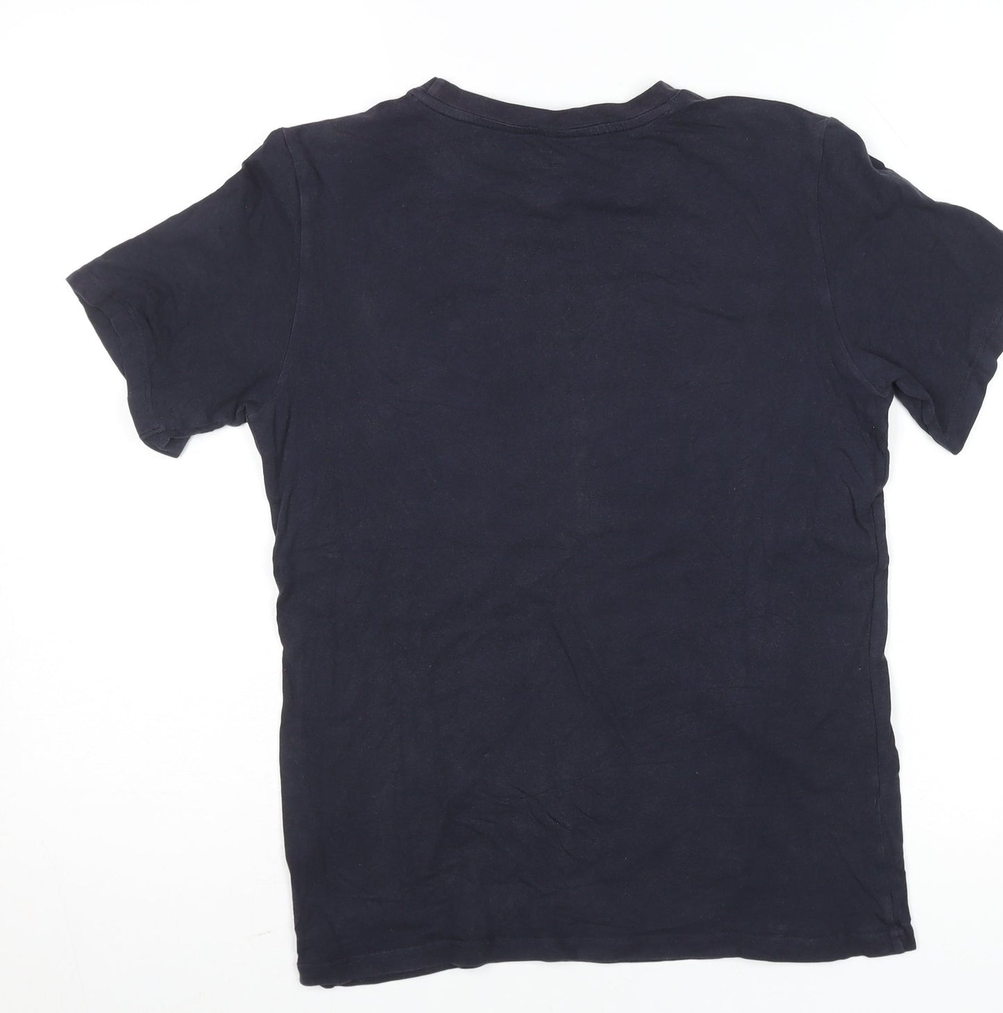 Boys UK Size 146 Tommy Hilfiger Blue Basic T-Shirt