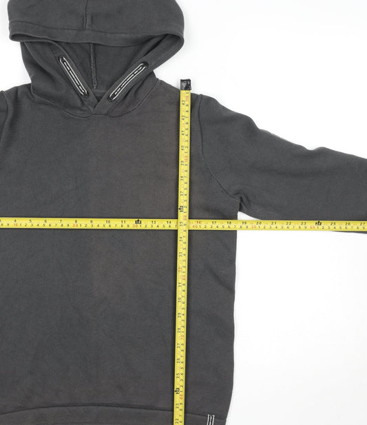 Boys UK Size 164 JACK & JONES Black Pullover Hoodie