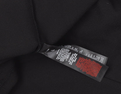 Primark Women Black Size 12 Sleeveless Shift Dress