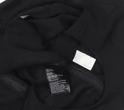 Womens UK Size 10 H&M Black Basic Blouse