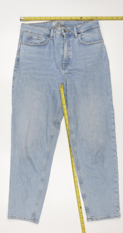 New Look Women’s Blue Mom Jeans Size 12 High Rise Denim