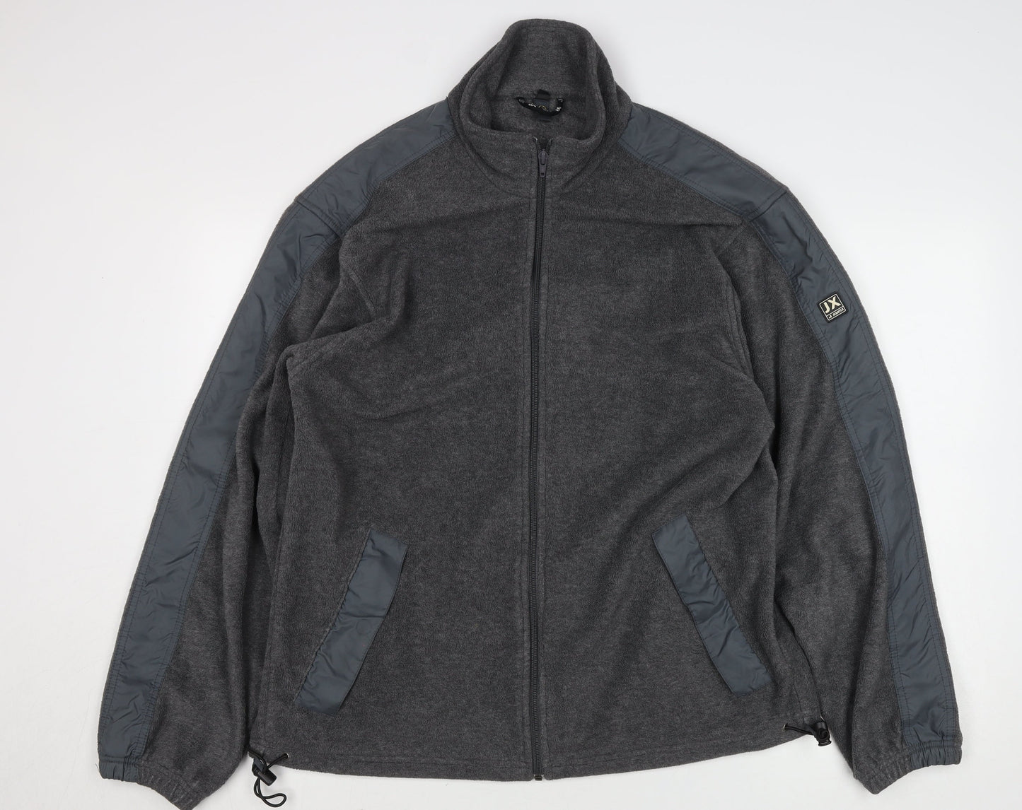 Mens UK Size L DX Grey Basic Jacket