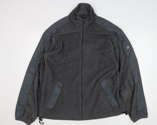 Mens UK Size L DX Grey Basic Jacket