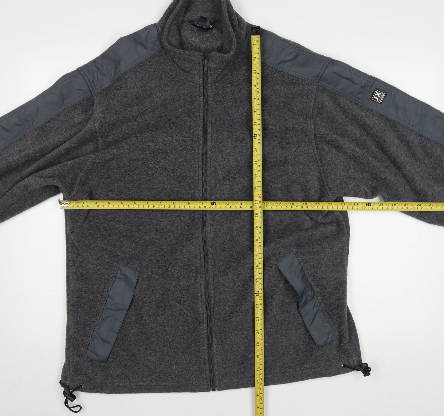 Mens UK Size L DX Grey Basic Jacket