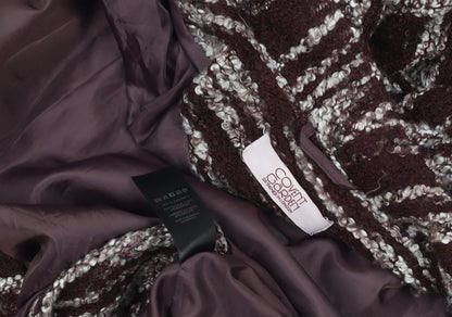 Womens UK Size M Covent Garden Brown Overcoat