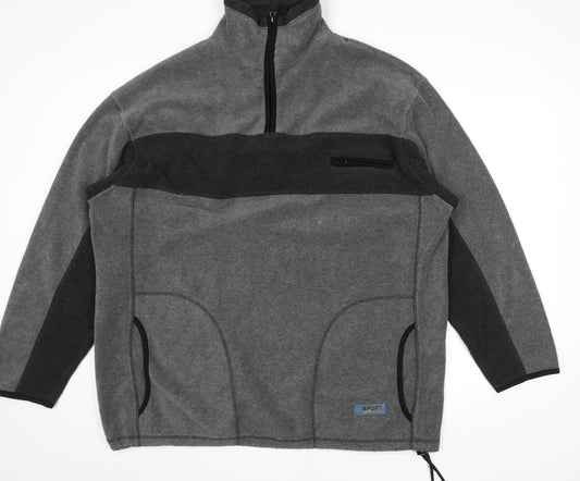 Mens UK Size  TCM Grey Hiking Walking Gym & Training Jacket