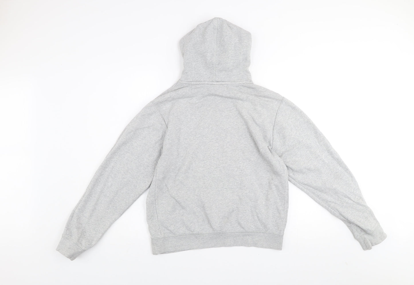 Mens UK Size S Nike Grey Pullover Hoodie