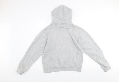Mens UK Size S Nike Grey Pullover Hoodie