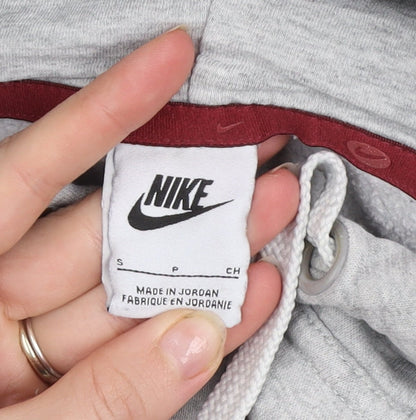 Mens UK Size S Nike Grey Pullover Hoodie