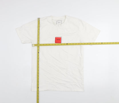 Mens UK Size S DTA White  T-Shirt