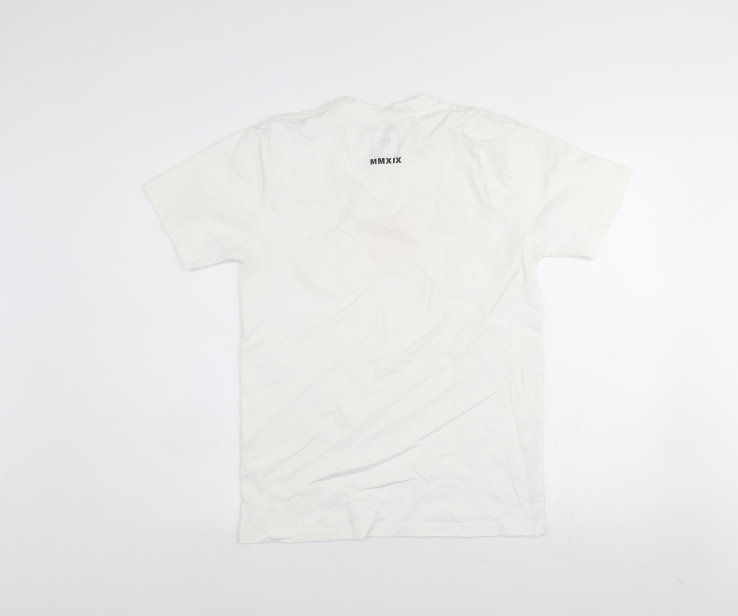 Mens UK Size S DTA White  T-Shirt