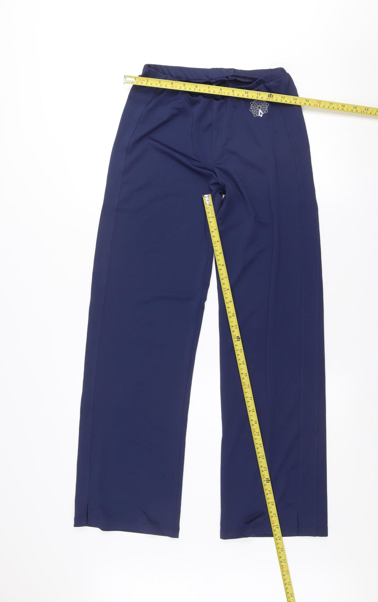 Womens UK Size S Karakal Regular Fit Track Pants Blue Trousers