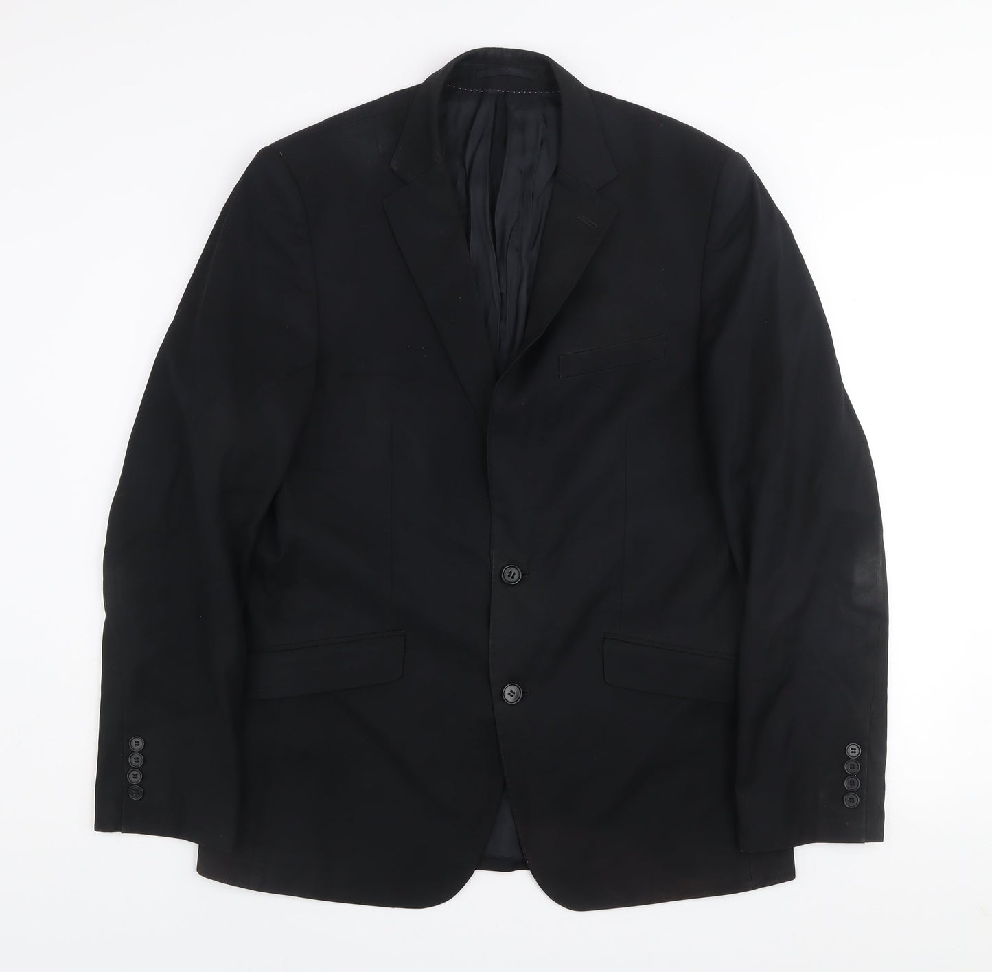 Mens UK Size 40L Daniel Grahame Regular Black Suit Jacket