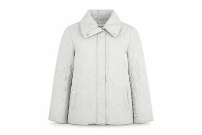 Womens UK Size 12 Julipa Grey Quilted Coat