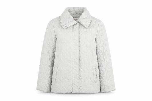 Womens UK Size 12 Julipa Grey Quilted Coat