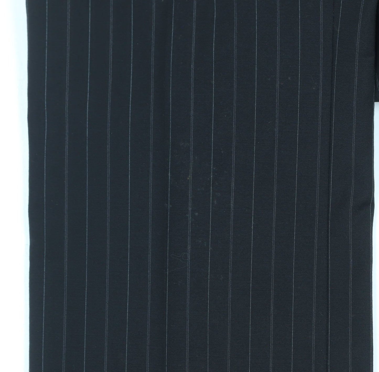 Remus Uomo Men's Black Pinstripe Wool Dress Trousers 40R