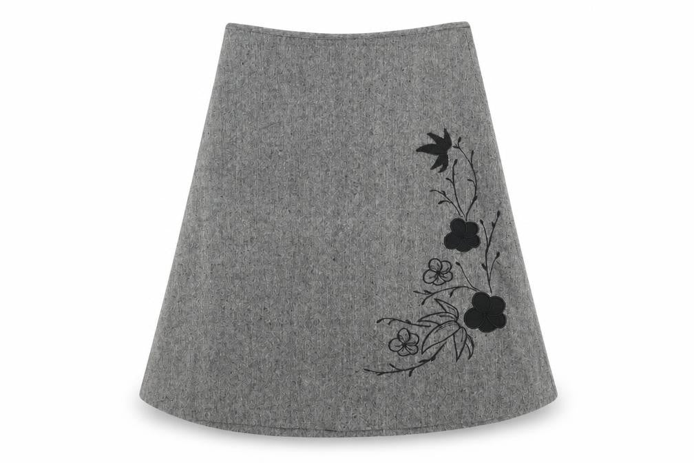 Womens UK Size 8 St. Bernard for Dunnes Stores A-Line Tweed Skirt