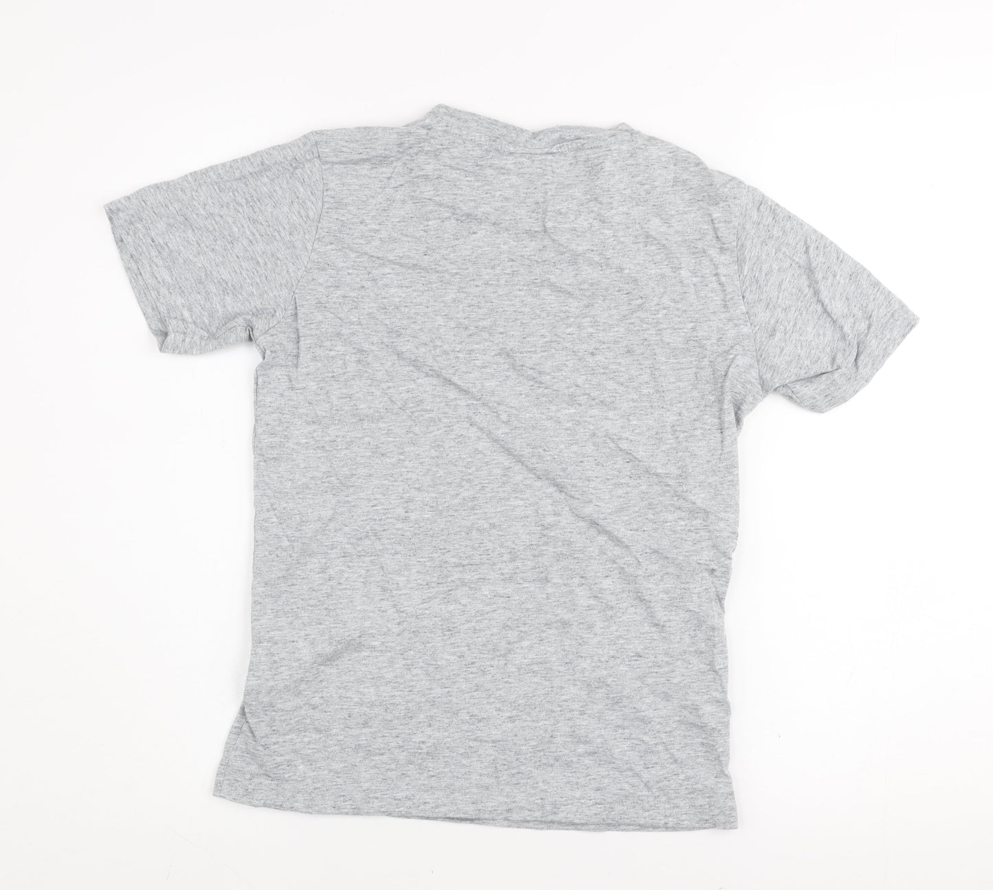 Boys UK Size 11-12 Years Champion Grey Basic T-Shirt