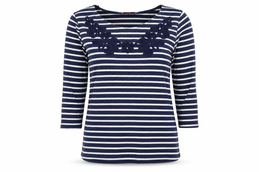 Womens UK Size 14 Dunnes Stores Blue Basic T-Shirt