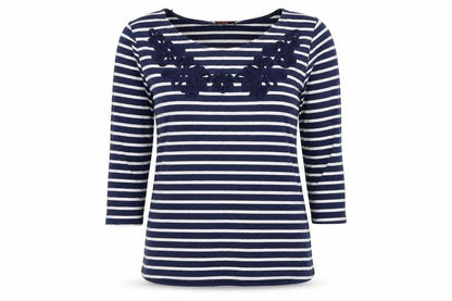 Womens UK Size 14 Dunnes Stores Blue Basic T-Shirt