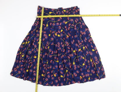 Womens UK Size 12 Savida Pleated Chiffon Skirt