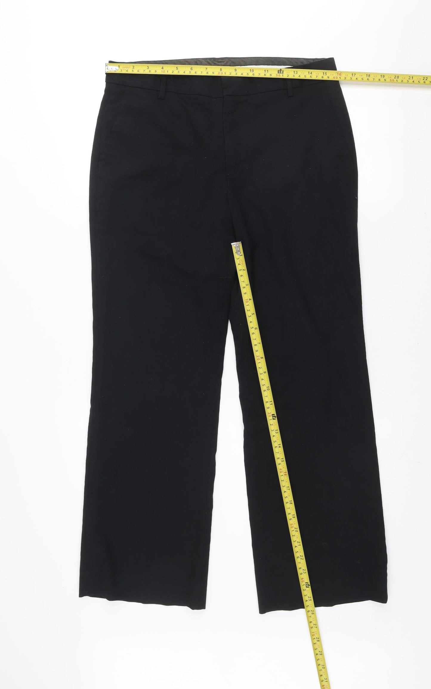 Zara Basic Men's Black Slim Fit Dress Pants Size 40