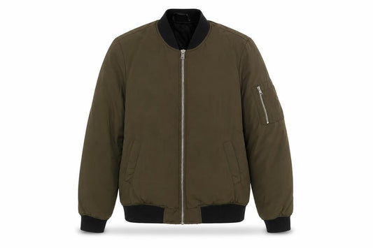 Womens UK Size 10 Dunnes Green Bomber Jacket