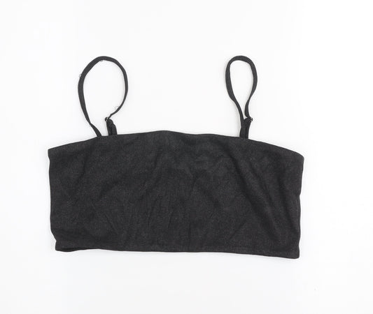 Womens UK Size L Eight Paris Black Camisole Tank