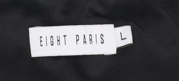 Womens UK Size L Eight Paris Black Camisole Tank