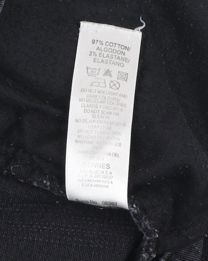 Womens UK Size 12 Dunnes Slim Fit Skinny Black Jeans