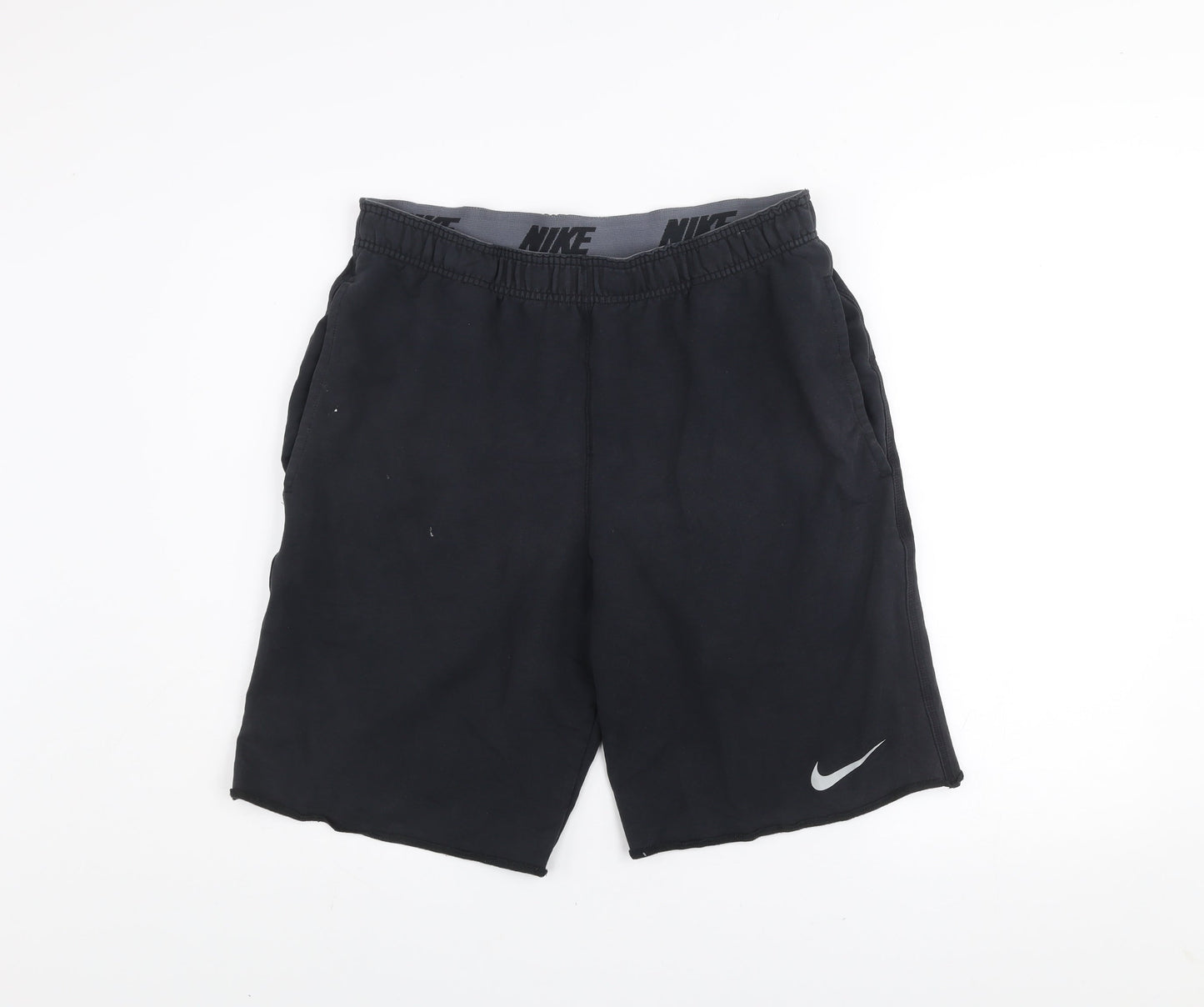 Nike Men's Black Small Dri-FIT Athletic Shorts with Elastic Waist