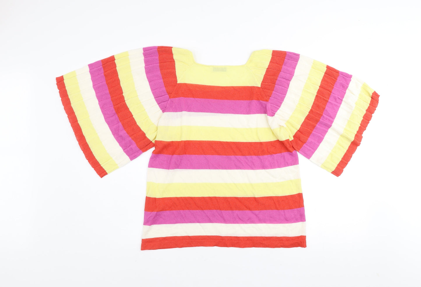 Womens UK Size M Gallery Multicoloured Tunic T-Shirt