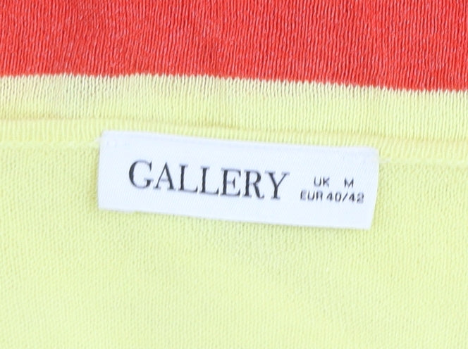 Womens UK Size M Gallery Multicoloured Tunic T-Shirt